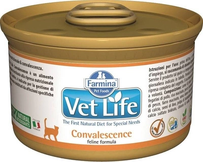 Farmina Vet Life Convalescence Cat 6x85g