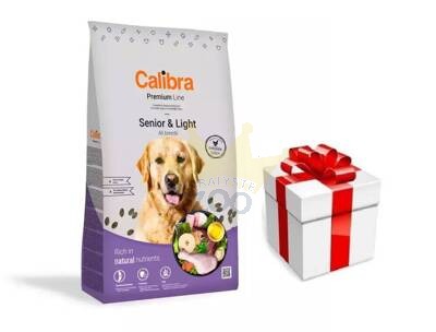 Calibra Dog Premium Line Senior&Light 3kg + STAIGMENA ŠUNUI