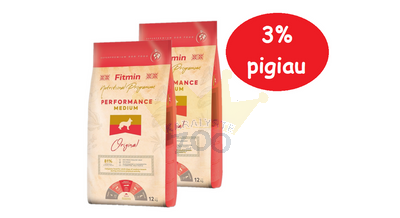 FITMIN Medium Performance 2x12kg 3% PIGIAU