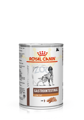ROYAL CANIN Gastro Intestinal Low Fat LF22 24x410g skardinė