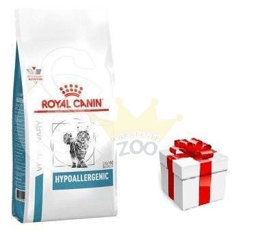 ROYAL CANIN Hypoallergenic DR 25 400g + STAIGMENA KATEI
