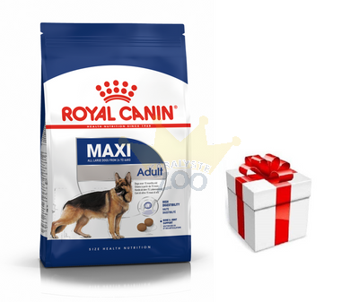 ROYAL CANIN Maxi Adult 15kg + STAIGMENA ŠUNUI