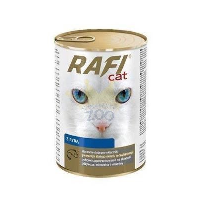 Rafi Cat su žuvimi padaže 415g x18