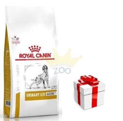 Royal Canin Urinary S/O Ageing 7+ 8kg + STAIGMENA ŠUNUI