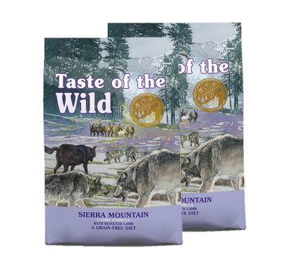 Taste of the Wild Sierra Mountain 2x5,6 kg - 3% PIGIAU