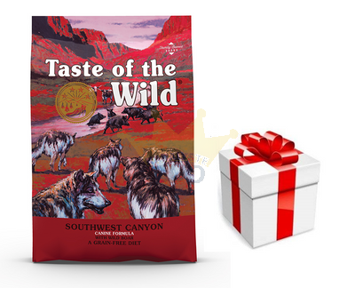 Taste of the Wild SouthWest Canyone 12,2 kg + STAIGMENA ŠUNUI