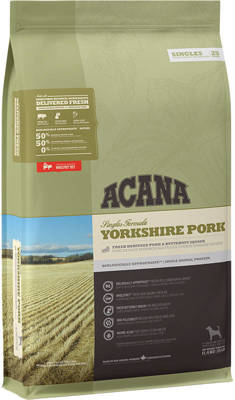 ACANA SINGLES Yorkshire Pork 11,4kg + STAIGMENA ŠUNUI