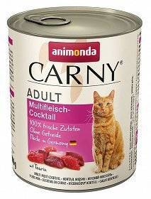 ANIMONDA Cat Carny Adult skonis: įvairių rūšių mėsos kokteilis 800g 