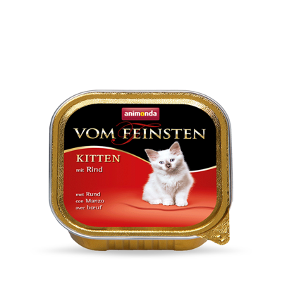ANIMONDA Vom Feinsten Kitten skonis: su jautiena 100g