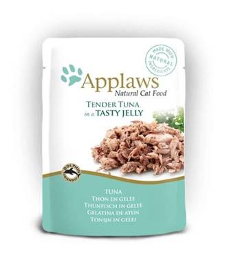 "Applaws" natūralus kačių maistas tunas su drebučiais 70g PACK