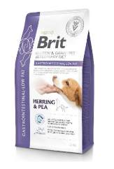 BRIT GF Veterinary Diets dog Gastrointestinal-Low Fat 12kg + STAIGMENA ŠUNUI