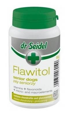 Dr. Seidel FLAWITOL vyresniems šunims Vitaminų ir mineralų preparatas su vynuogių flavonoidais 60tab
