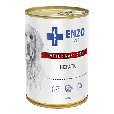 ENZO VET Hepatic nuo kepenų ligų šunims 400g