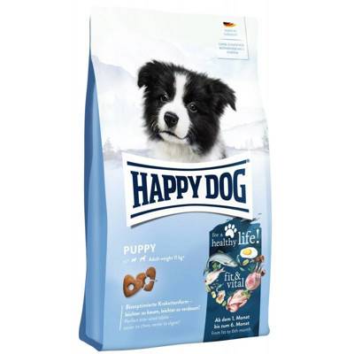HAPPY DOG Fit&Vital Puppy, sausas maistas šuniukams, 1-6 mėn., 10 kg