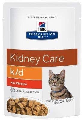 HILL'S PD Prescription Diet k/d Feline with Chicken su vištiena 85g