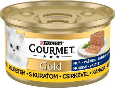 Purina Gourmet Gold putėsiai su vištiena 12x85g