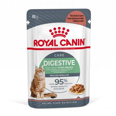 ROYAL CANIN Digest Sensitive 12x85g drėgno maisto padaže suaugusioms katėms, jautraus virškinamojo trakto katėms