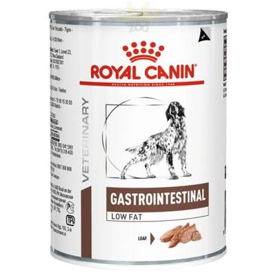 ROYAL CANIN Gastro Intestinal Low Fat LF22 410g skardinė