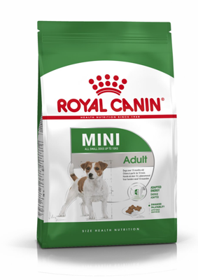ROYAL CANIN Mini Adult 8kg +Advantix - šunims iki 4 kg (pipetė 0,4 ml)