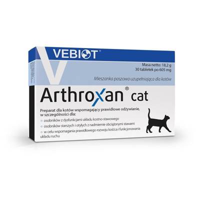 VEBIOT Arthroxan cat 30 tablečių
