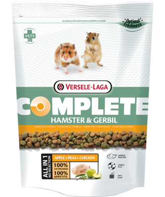 VERSELE-LAGA Hamster&Gerbil Complete - ekstrudatas žiurkėnams 500g