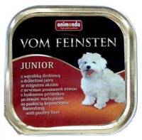 ANIMONDA Dog Vom Feinsten Junior skonis: vištienos kepenėlės 150g