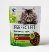 PERFECT FIT™ Natural Vitality 1+ su jautiena ir vištiena 650 g - sausas ėdalas suaugusioms katėms